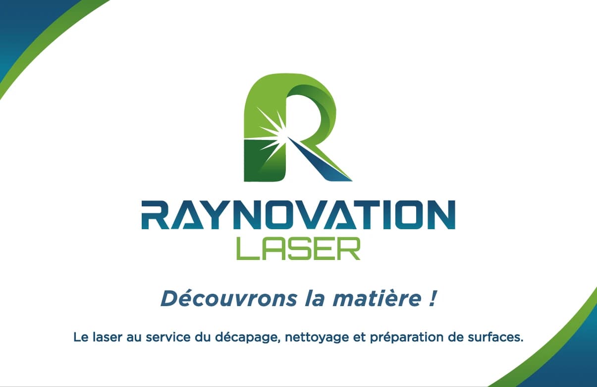 Recto de la carte de visite Raynovation Laser